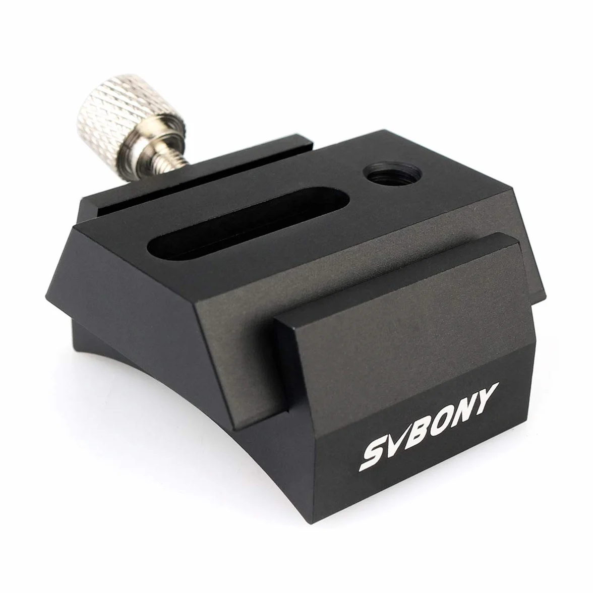 Svbony Telescope Finderscope Mount, Base de Cola de Milano para el Buscador, con Placa Estándar de Cola de Milano de Liberación Rápida