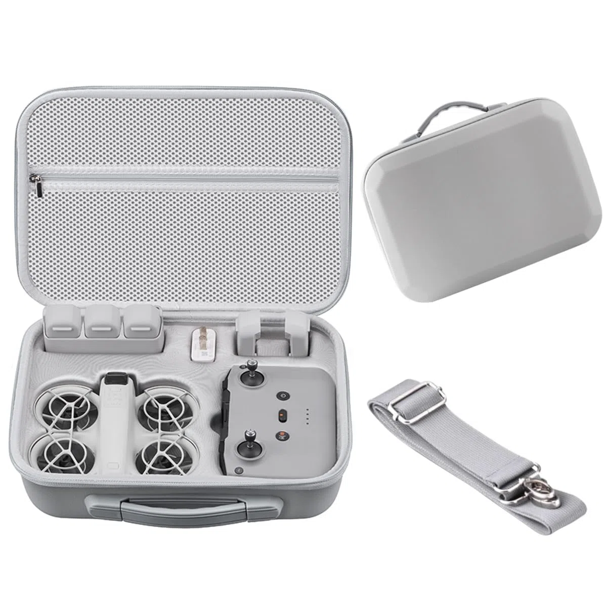 VicBou Paquete de Viaje Drones para dji Neo 1, Maleta Compacta Funda Impermeable, Bolso Portátil, Estuche de Transporte para dji Neo 1 Fly More Combo Accesorios, para Dron
