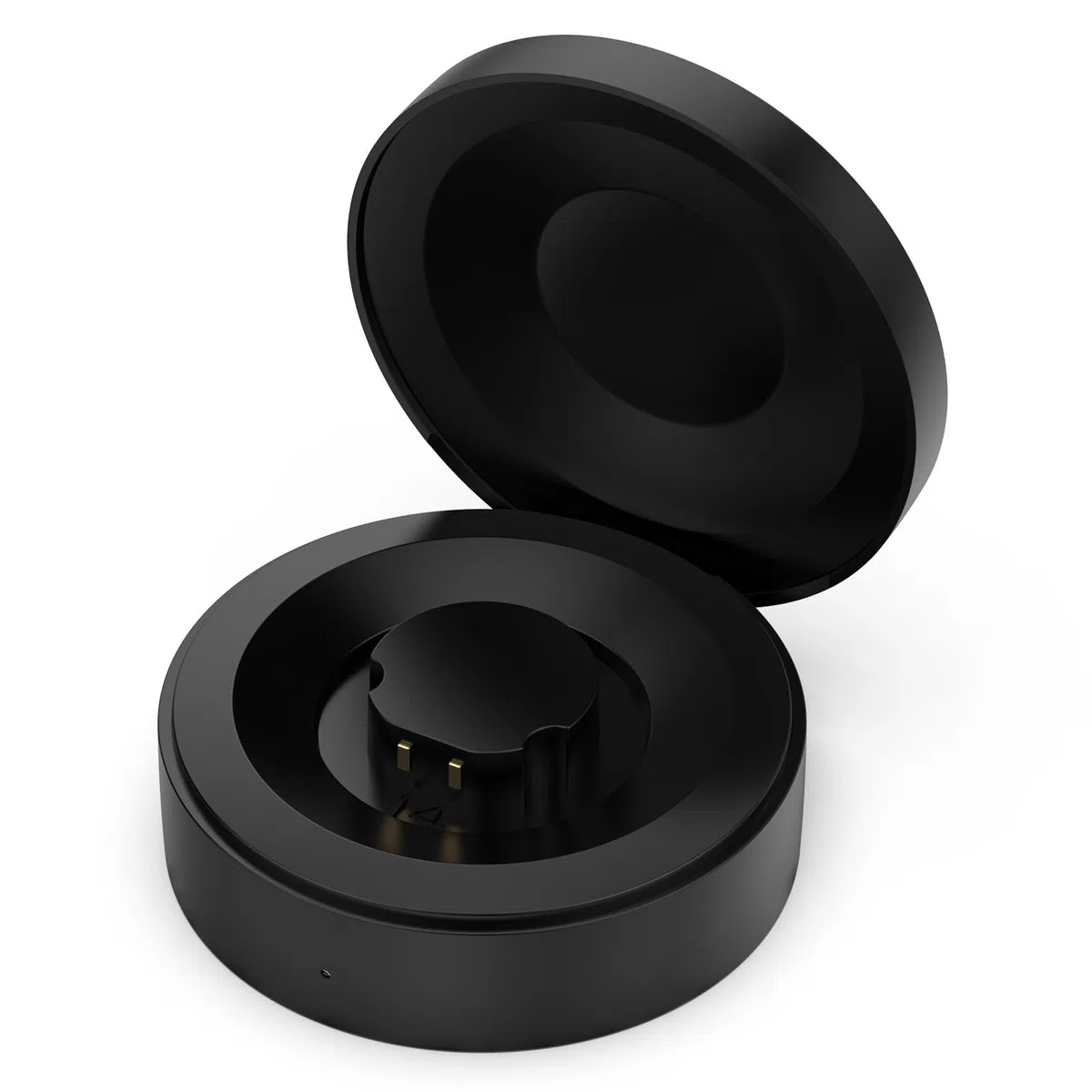 Generic Caja de Carga de Anillo Inteligente Tipo C, Cargador Portátil Seguro para Anillo Inteligente RingConn Gen1, Negro, 1 Unidad, Ideal para Uso en Automóvil (8-9#)