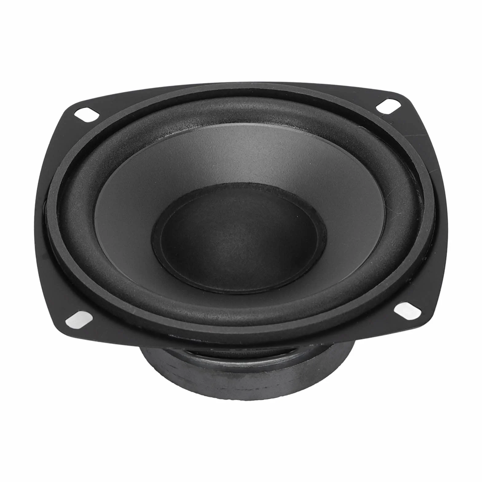 Akozon Altavoces Coaxiales de Rango Medio de 400 W, Altavoces de de Sonido para Automóvil de Alta Potencia de 4 Pulgadas, Estéreos Negros de Calidad Clara para Automóviles y