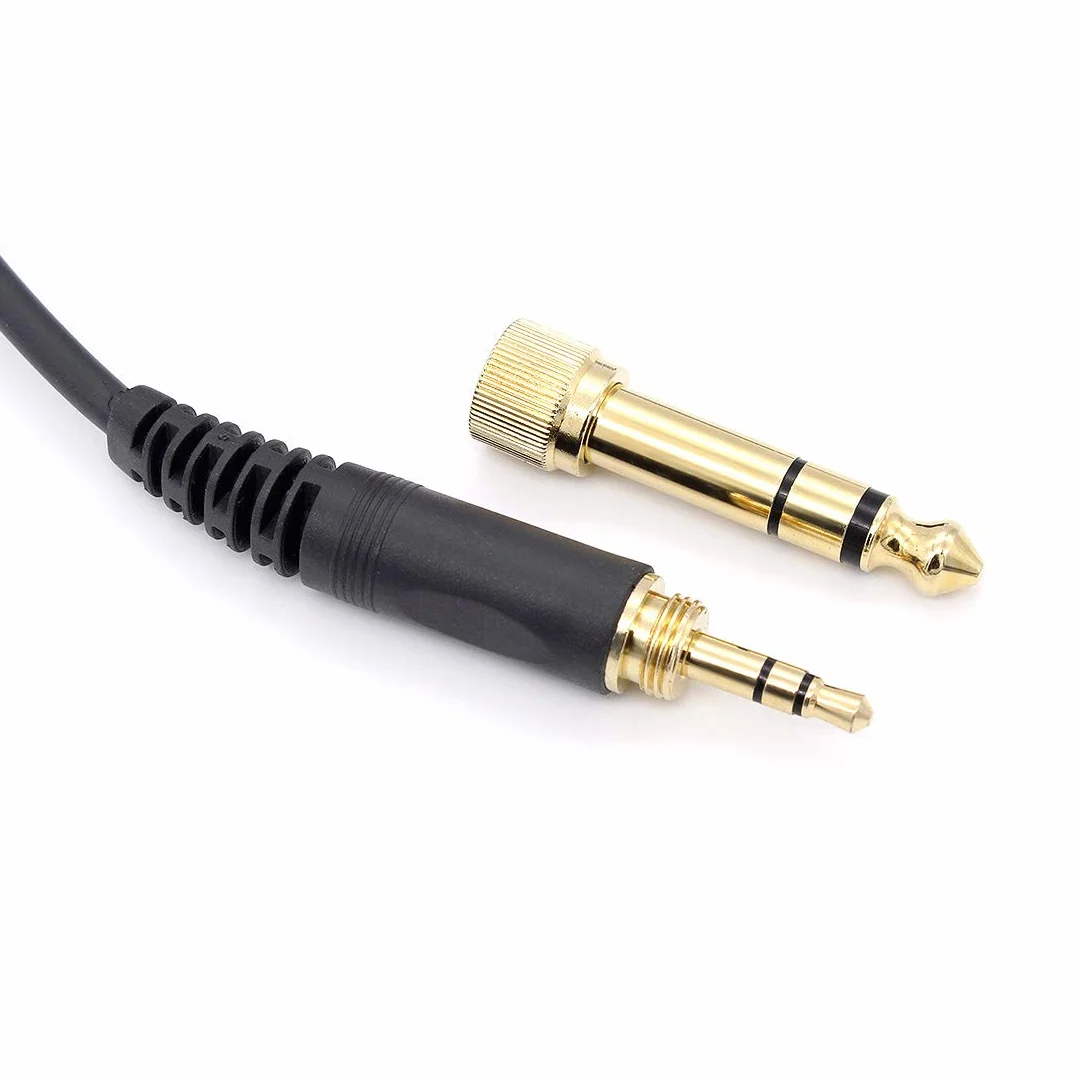 alambre de cable de audio cable de repuesto para auriculares Sennheiser HD25 HD560 Hd540 HD480 HD430 414 HD250 auriculares