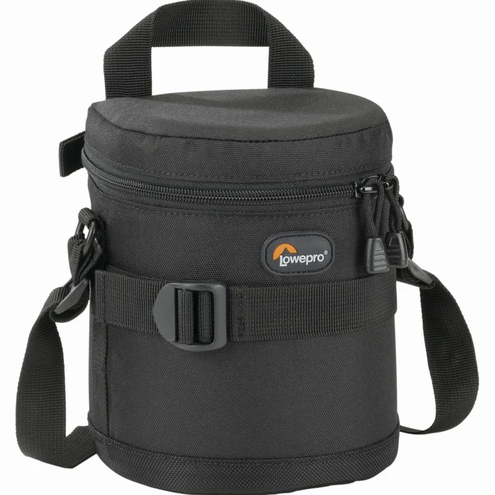 Lowepro Lens Case 11 x 14 cm - Estuche para Objetivos, Color Negro