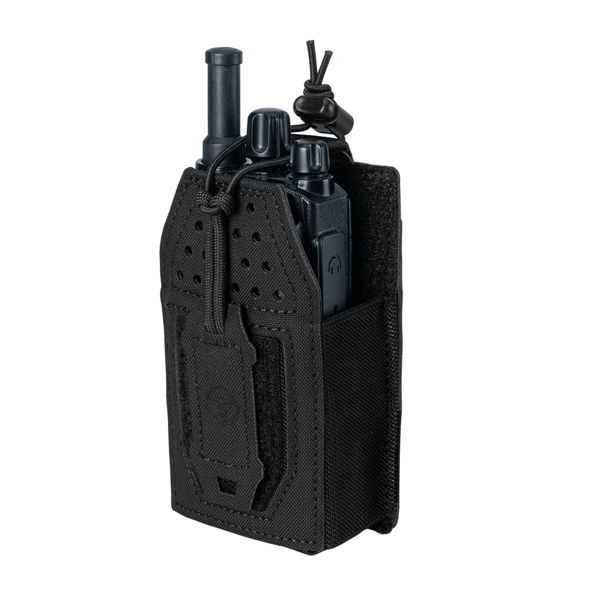 Bolsa táctica Molle para radio, soporte universal para walkie talkie Motorola BaoFeng UV-5R BF-F8HP ajustable almacenamiento rifle bolsa de revista, Negro , Bolsa táctica para radio