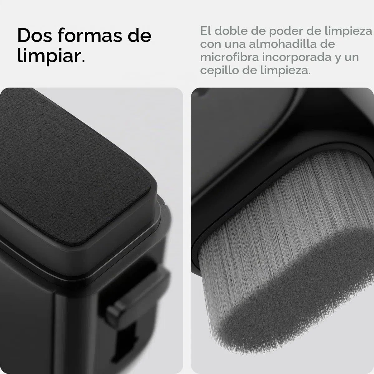 Limpiador de Pantalla Spigen EZ Slide & Brush diseñado para Tesla Cleaner y Todas Las Pantallas, teléfonos, computadoras portátiles, tabletas, Autos EV, no Necesita solución