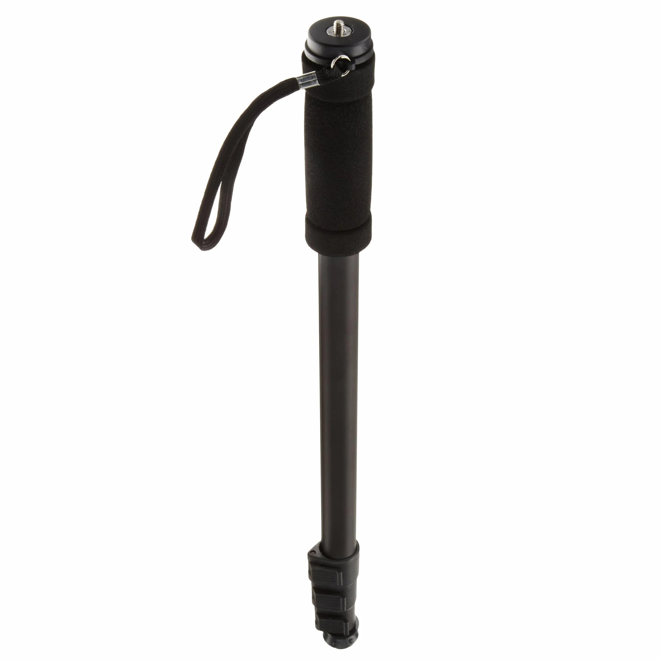 Amazon Basics Monópode Ligero y Portátil Extensible para Cámara y Fotografía de 54 a 170 cm, Negro