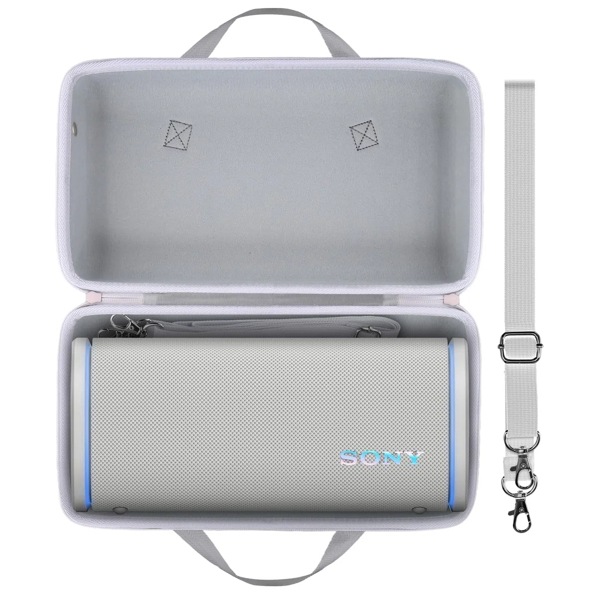 co2CREA para Sony ULT Field 5 Altavoz Bluetooth portátil Maleta Dura, para Altavoces Impermeables ULT Power Modo de Sonido ip67, Solo Carcasa