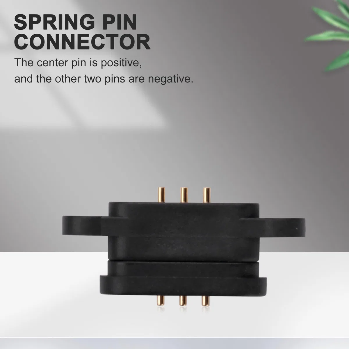10 Pares de magnéticos Cargados por Resorte, Conector de 3 Posiciones, cuadrícula, Medida de 2,3 mm, Agujeros de Paso, Macho y Hembra