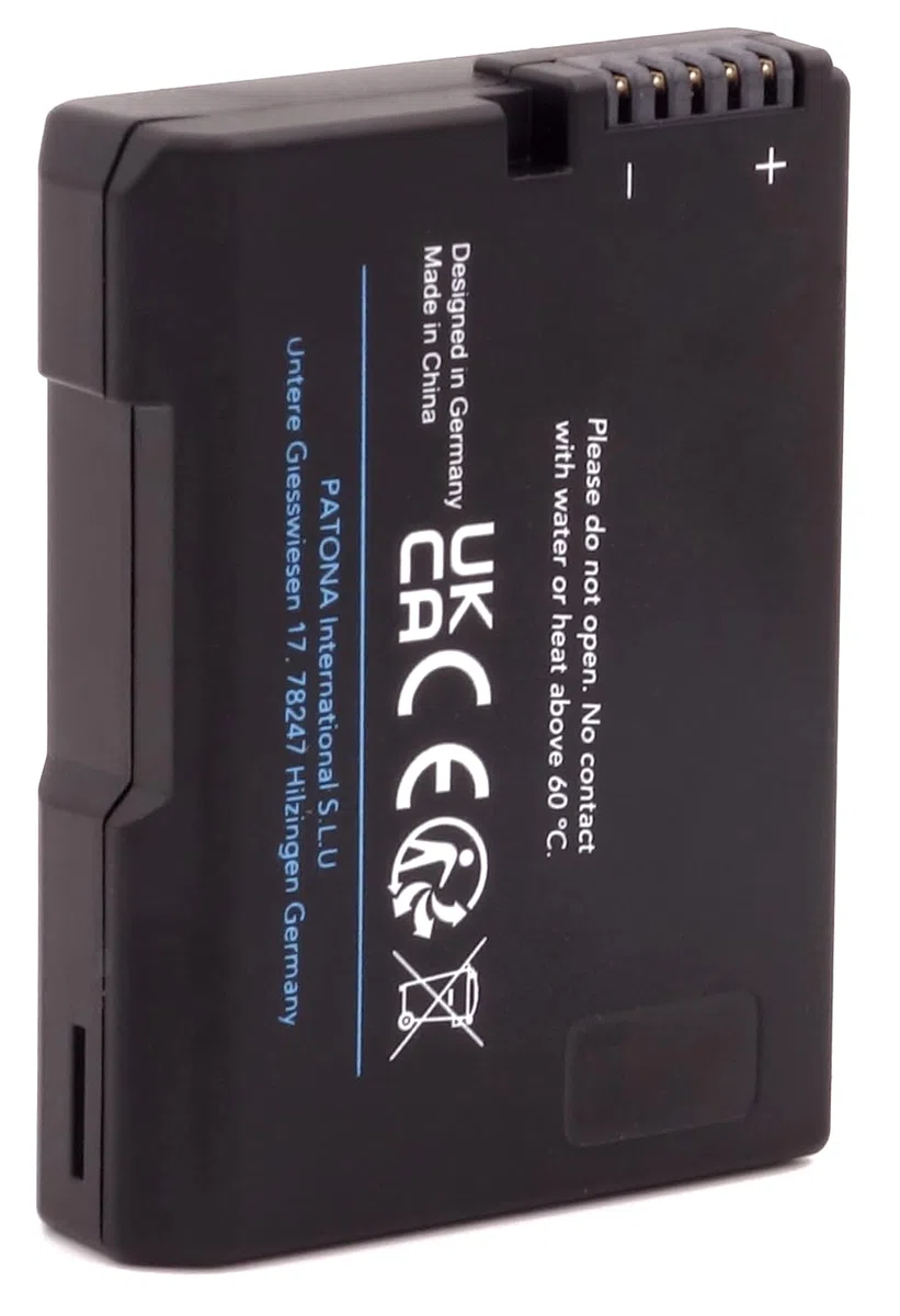 PATONA Platinum EN-EL14 EN-EL14a - Batería USB (1030 mAh, entrada USB-C directa, 1400)