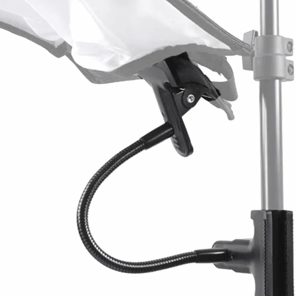 Soporte de Fondo C Abrazadera Clip CáMara Accesorios de Estudio FotográFico Soporte de Luz Brazo Flexible Reflector Foto Camara Doble Cabeza