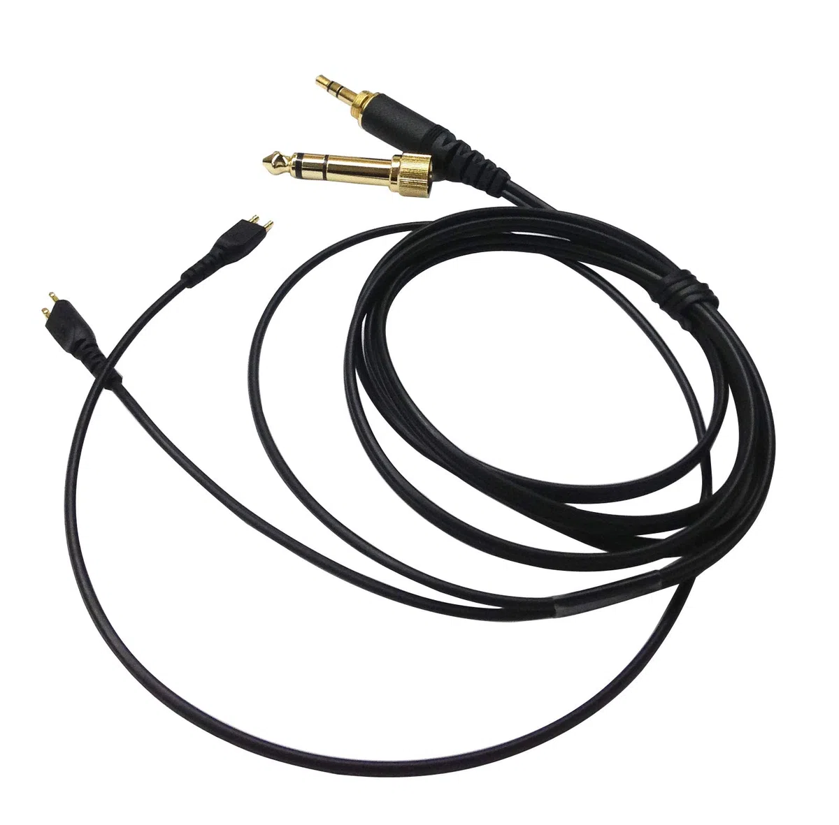 Cable de repuesto de OFC compatible con auriculares Sennheiser HD25, HD 25-1, HD25-1 II, HD25-13, HD25-C, Amperior, 1,2 metros