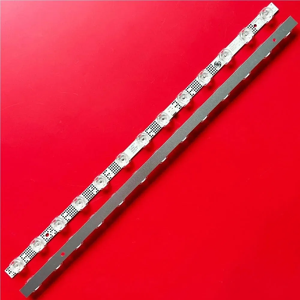 2/10 LED compatibles con 13 GIC50LB45_3030F2.1D 4C-LB5013-ZM06J TCL 50L8 50F9 50G61 50S525 50S435 50S43 50A3 Tira de luz para TV(2PCS(1TV))