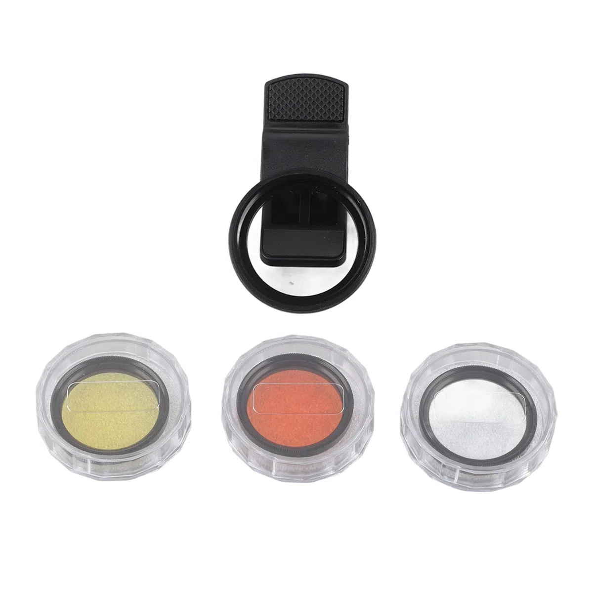 Lente de Fotografía Cilíndrica de Coral para Pecera de Agua de Mar con Filtro Macro Acuario Lente Ideal para Fotografía Subacuática Este Experto Lente con Filtro Amarillo Esta