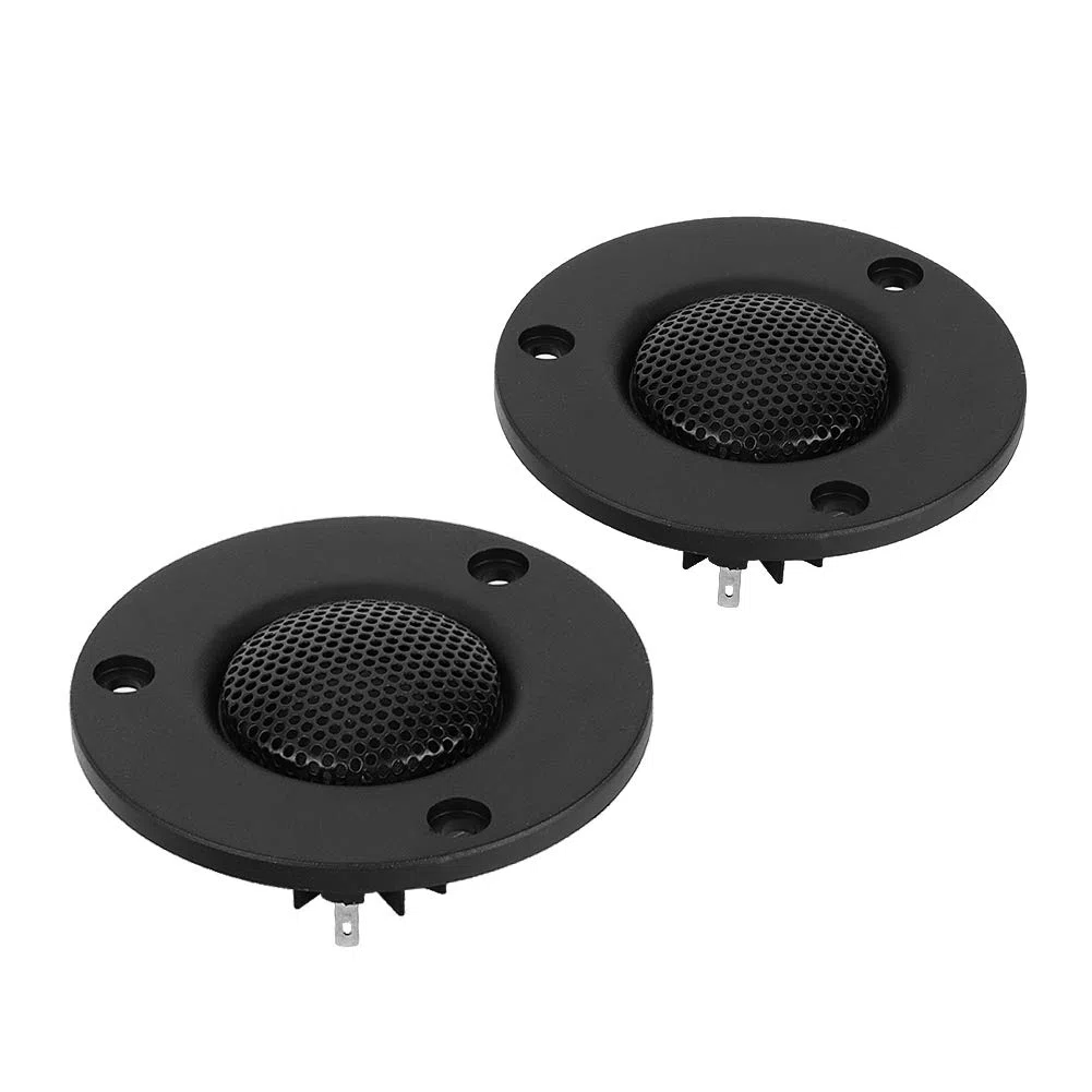 Keenso 2 Uds 25W B7 Altavoz de Tweeter de Cúpula Magnético con Película de Seda Pura de Sonido HD, Alta Sensibilidad para Disfrutar de la Música Maravillosa