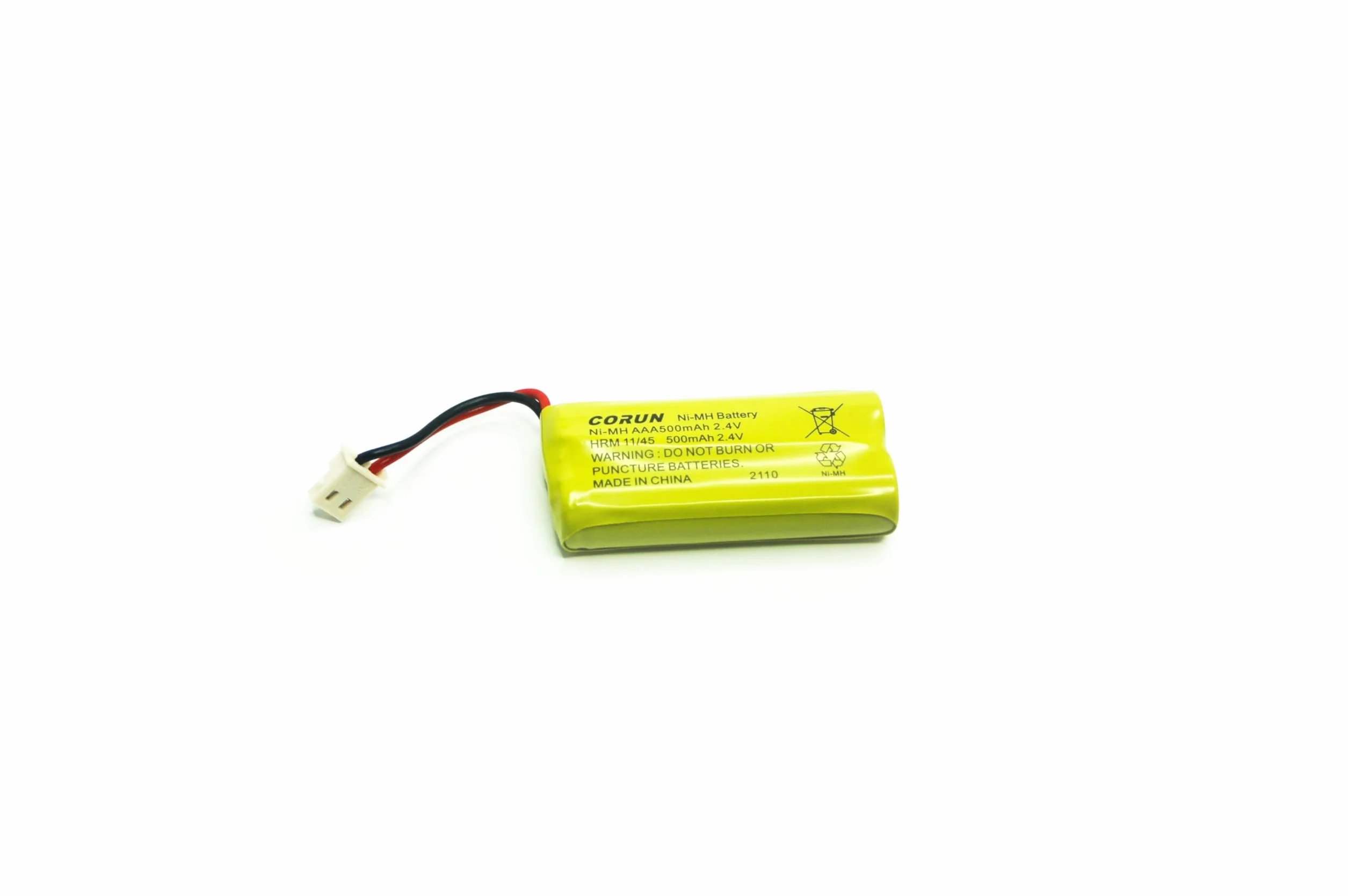 Batería para teléfono Geemarc Amplidect 295 - Ni-MH (2,4V/500mAh)