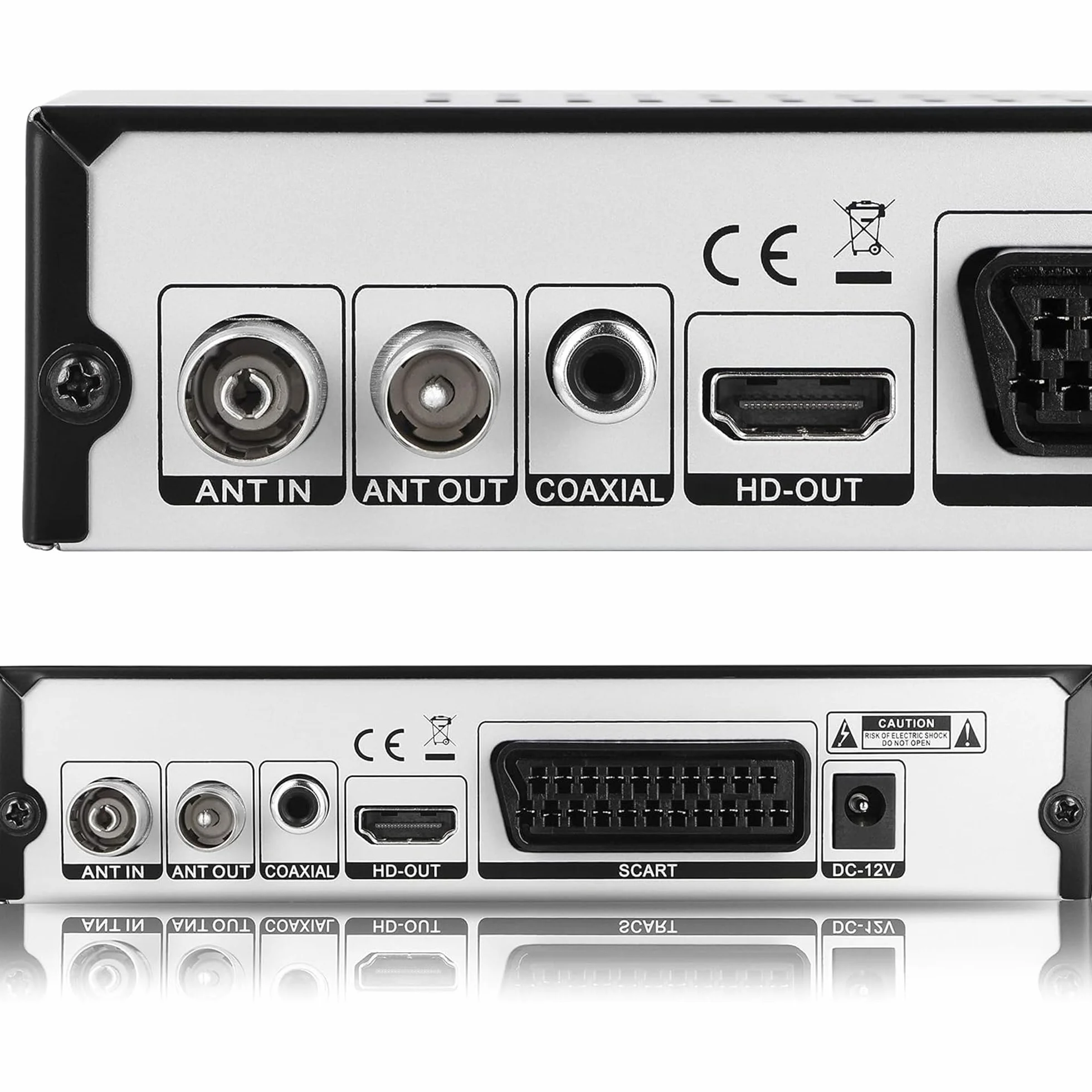 Strom 504 Decodificador Digital Terrestre – TDT / DVB T2 / Full HD / HDMI / Receptor TV / USB / H.265 HEVC / TDT Television / DVB-T2 / 4K
