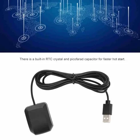 VK-162 G-Mouse USB GPS Dongle Chip Módulo de Navegación de 72 Canales con TCXO de Alta Precisión, RTC para Earth, GPS, Galileo, SBAS Motor Híbrido para Navegación en