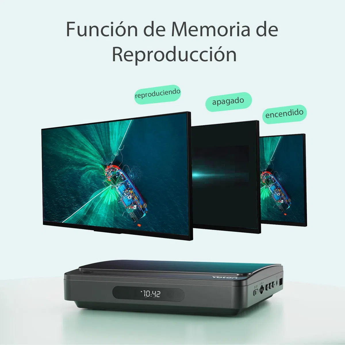 Reproductor DVD para TV, Reproductor DVD HDMI YOTON 1080P HD, Sin Restricción de Región, Función de Ultima Memoria, Reproductor CD con Puerto USB, Control Remoto, NTSC/PAL