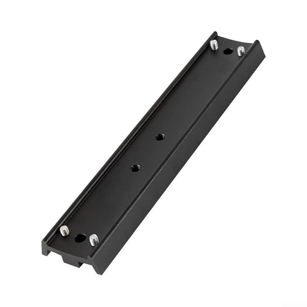 Watcher and - Placa de cola de milano para telescopio astronómico con espacio entre agujeros diseñada para un fácil montaje en telescopios ecuatoriales (negro)