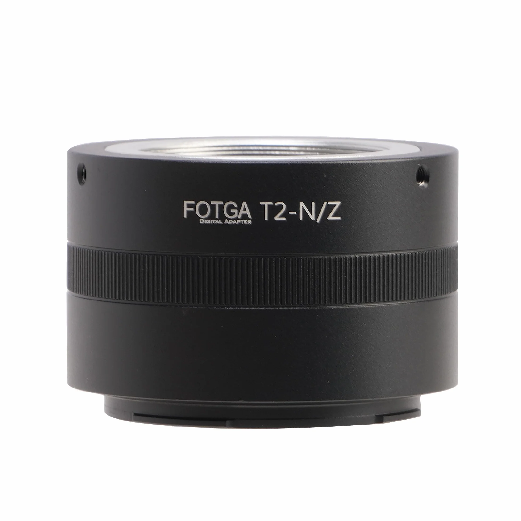 FOTGA T2-N/Z Anillo adaptador de objetivo para T2 T Mount adaptador convertidor a cámara Z-Mount compatible con Nikon Z5 Z6 Z7 Z30 Z50 Z6II Z7II Z8 Z9 Zf Zfc Full Frame cámara sin espejo