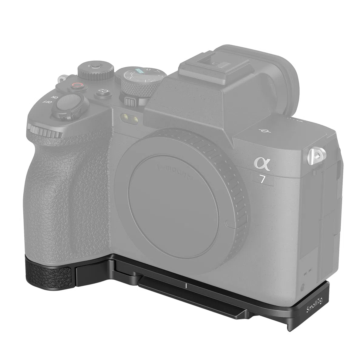 SMALLRIG Placa Base para Sony A7V/A7R V/A7 IV, con Placa de Liberación Rápida para Arca Cambio Rápido Entre Trípode y Estabilizador (para dji RS 2/RSC 2/RS 3 Pro) - 3666B