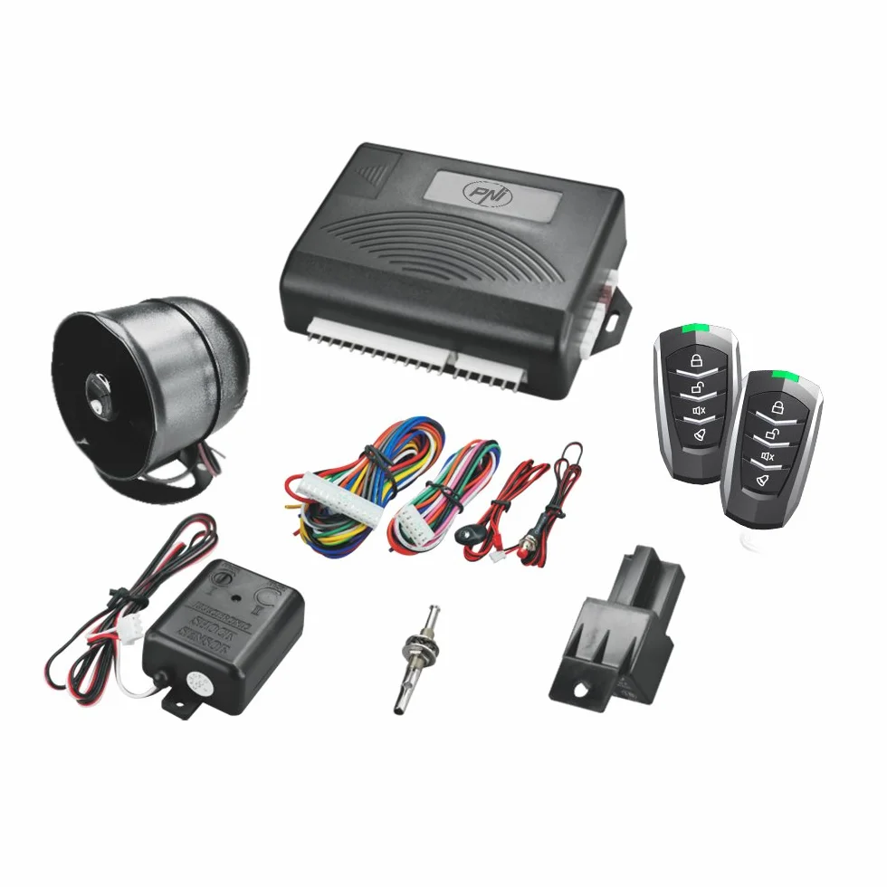 Alarma para Coche PNI OV288 con 2 Controles remotos y Modo de Bloqueo centralizado
