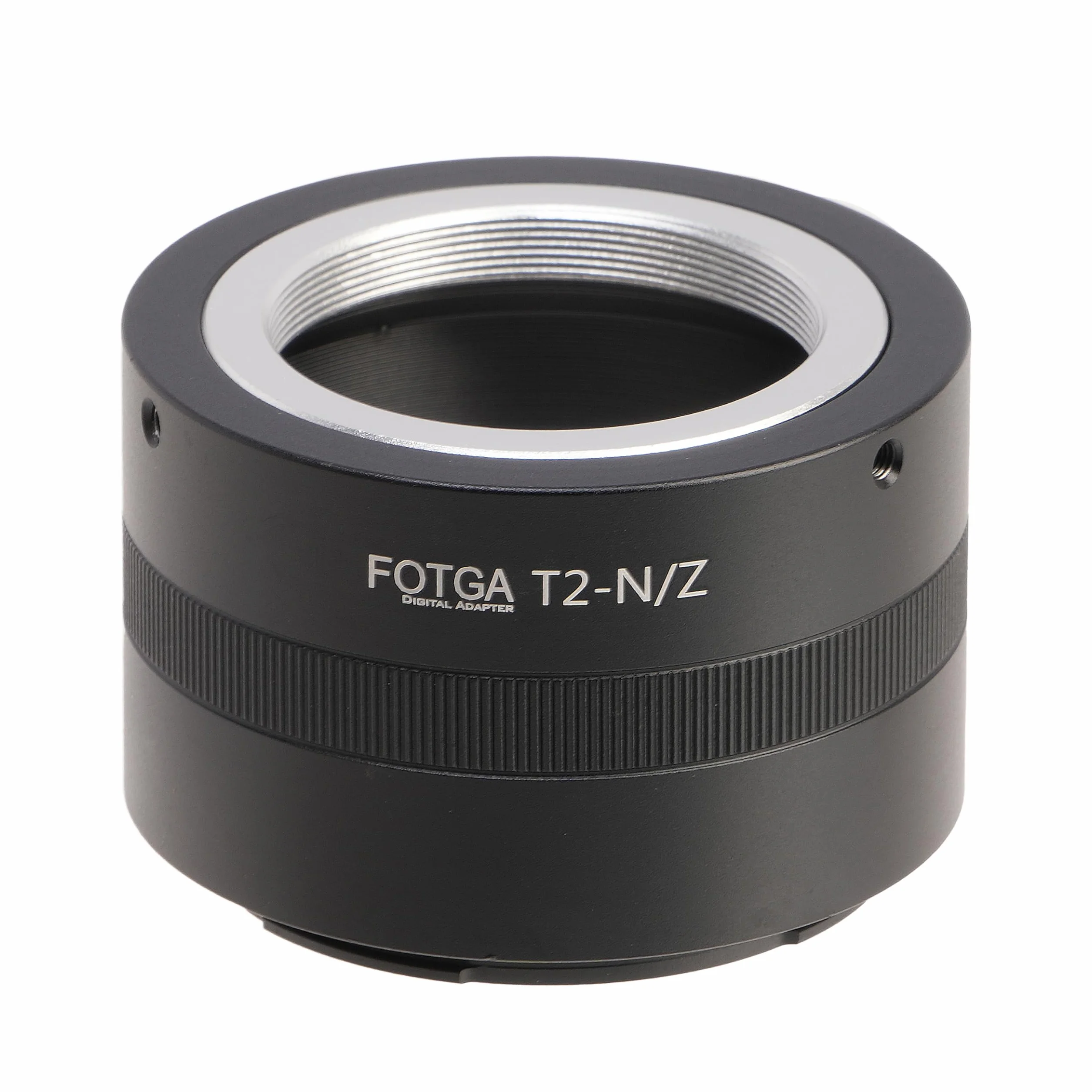 FOTGA T2-N/Z Anillo adaptador de objetivo para T2 T Mount adaptador convertidor a cámara Z-Mount compatible con Nikon Z5 Z6 Z7 Z30 Z50 Z6II Z7II Z8 Z9 Zf Zfc Full Frame cámara sin espejo
