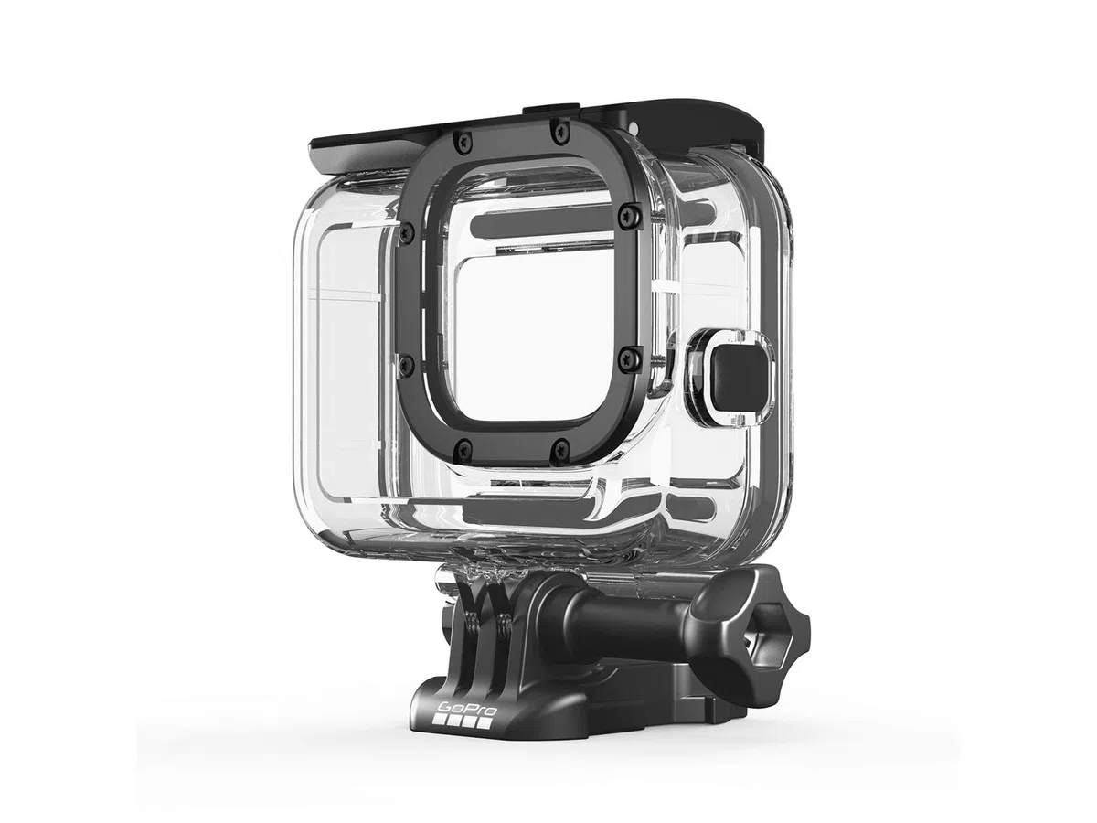 GoPro AJDIV-001 Carcasa Protectora para HERO8 Negro (Accesorio oficial de GoPro), Transparente