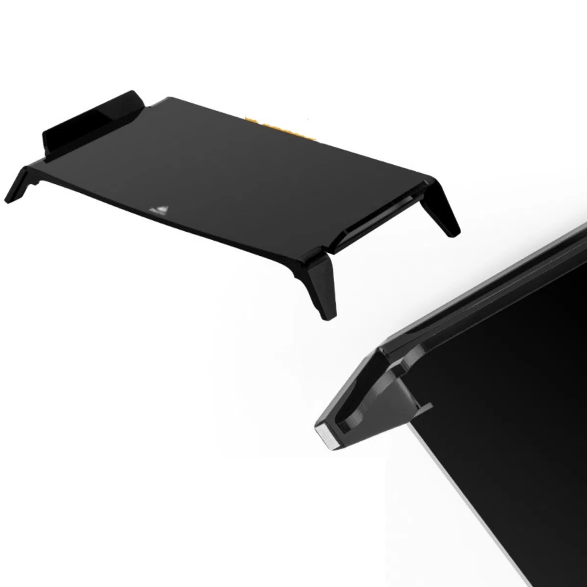 Soporte de altavoz acrílico de cuatro patas para JBL Authentics 300 (negro)