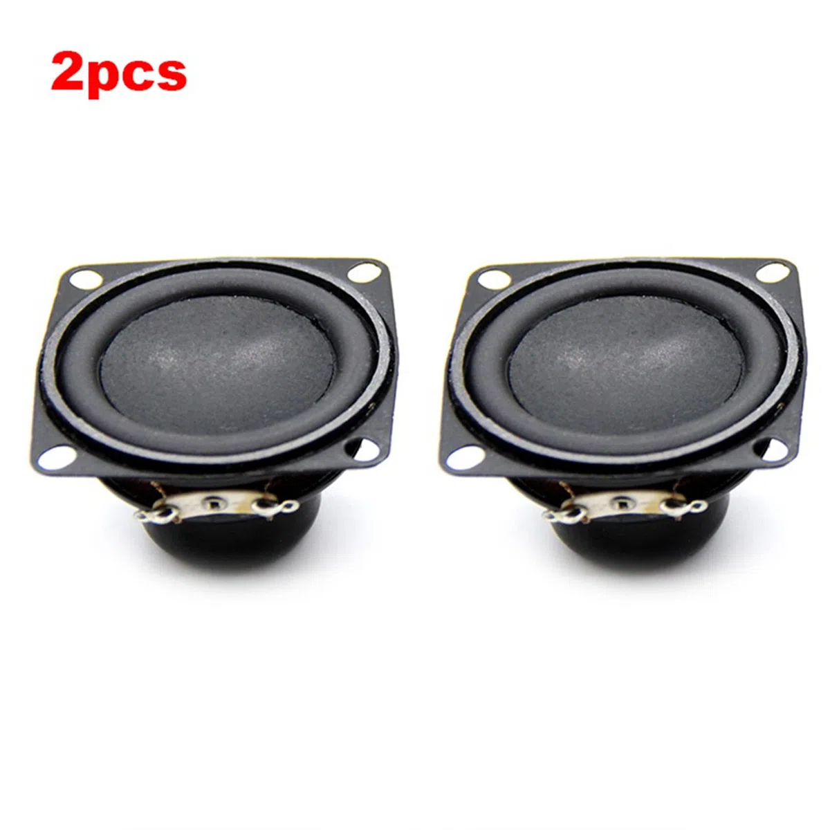 Altavoz de audio de 2 unidades, 4 Ω, 10 W, 53 mm, 2 pulgadas, altavoz de audio multimedia, altavoz de audio DIY para cine en casa