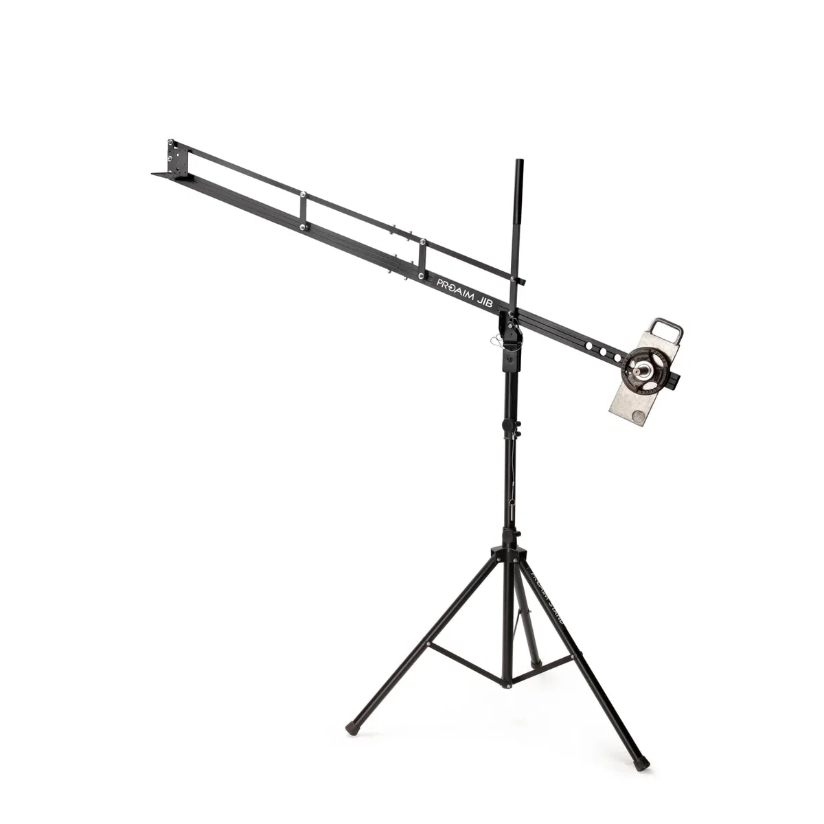 Grúa Pluma PROAIM de 2,7 m para cámara de Video con Soporte. para cardanes, Giro e inclinación y Cabezal Fluido. Carga útil de hasta 8 kg (17,6 LB) (P-9-TS)