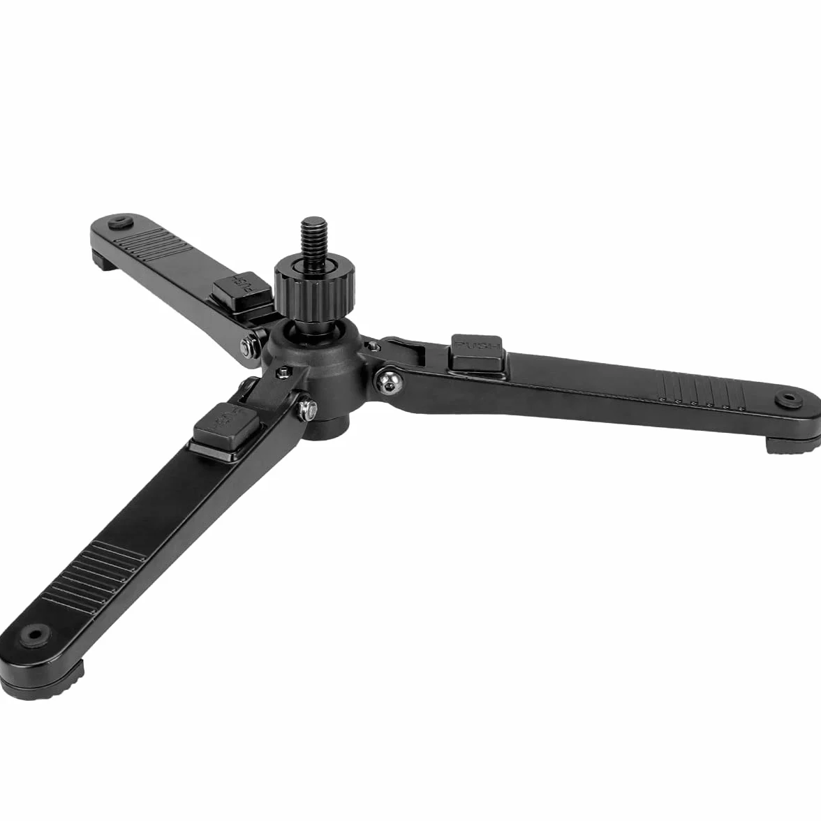 Koolehaoda Monopod Base Trípode Stand con Tornillos de 3/8" para Monopod Ball Head - (KM3)
