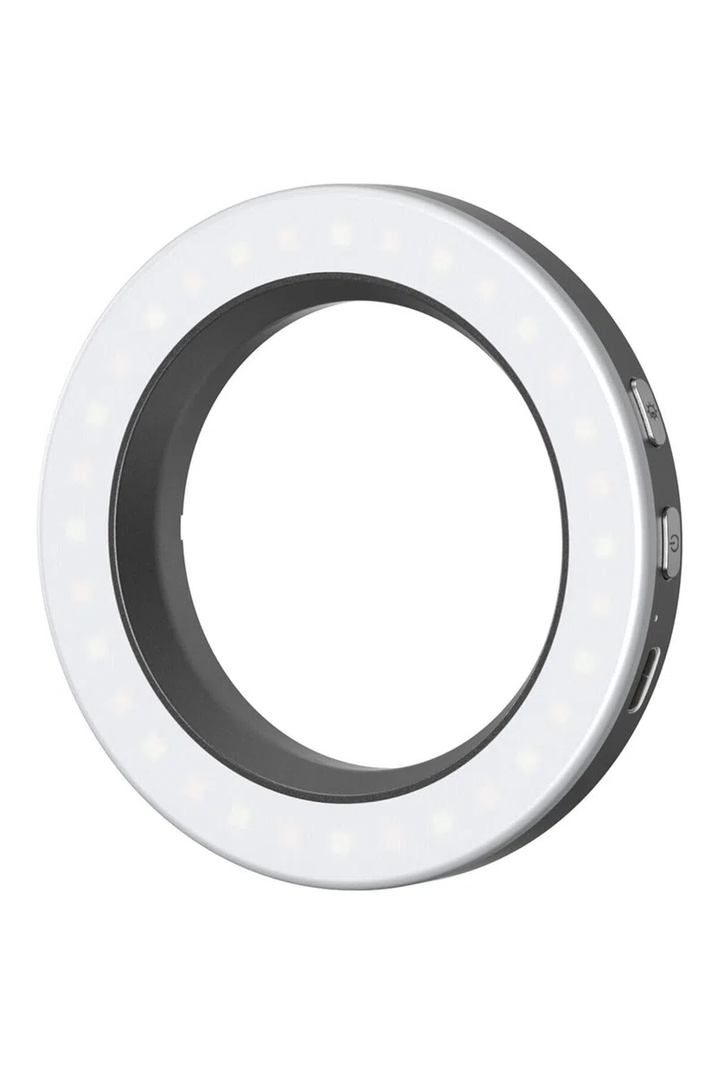 SMALLRIG Anillo de Luz LED para Video Vibe P30 de 67 mm, Luz Bicolor Compacta del Tamaño de un Polvo con Alto CRI ≥90, Compatible con Soportes/Estuches/Lentes para Teléfonos de 67 mm - 4873