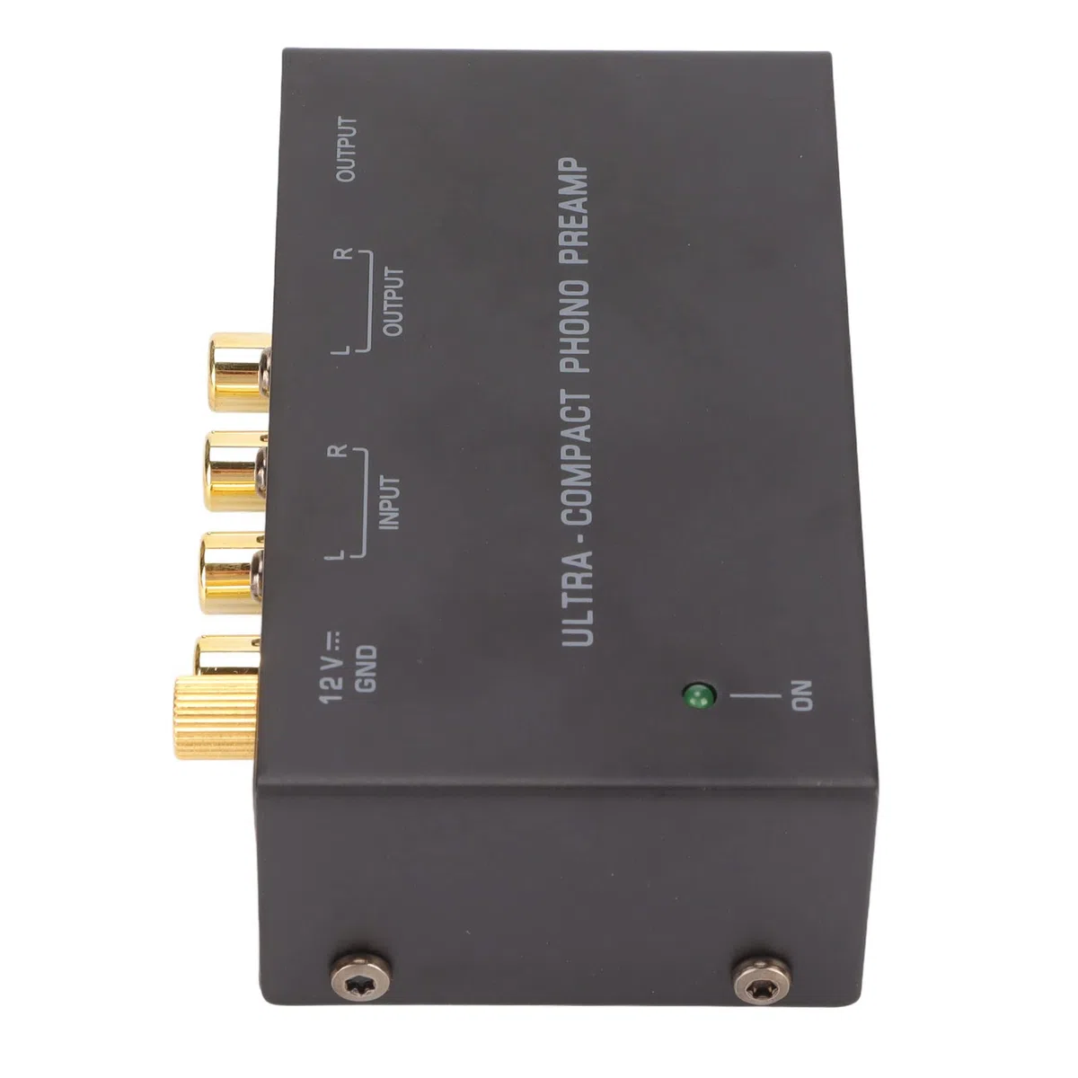Preamplificador de Tocadiscos, EntradaEstéreo, Salida, Control de Perilla Independiente, Funcionamiento con bajo Nivel de Ruido, Alta Sensibilidad, Conexión a Tocadiscos, Plug