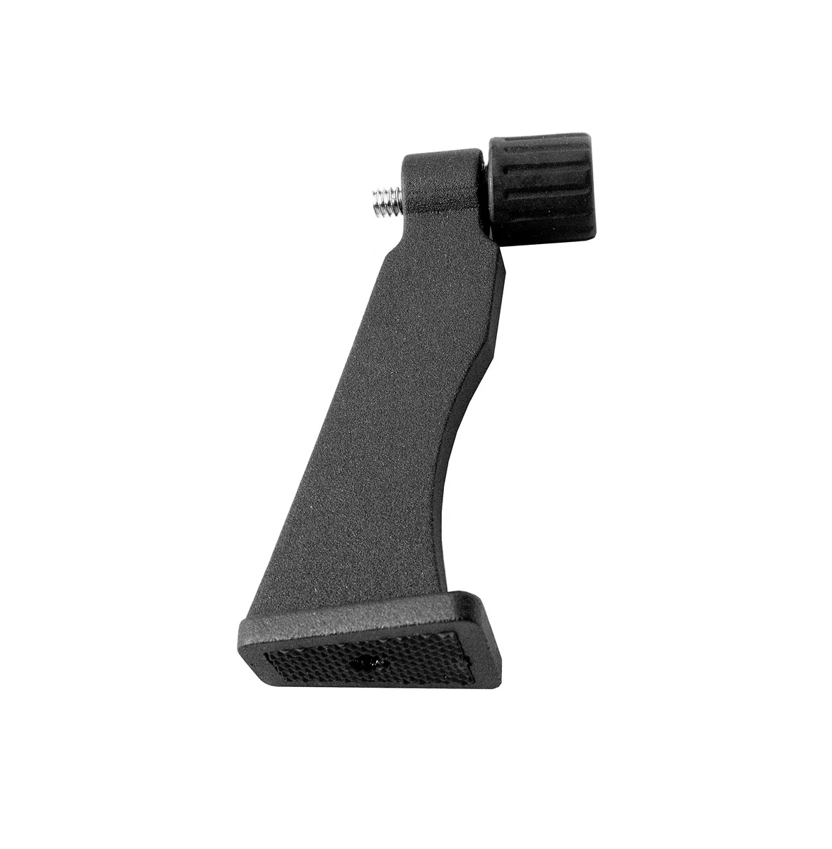 Bresser Adaptador de Trípode Metálico Deluxe Prismáticos hasta 3kg Rosca 1/4 Pulgadas Diseño Antideslizante Negro