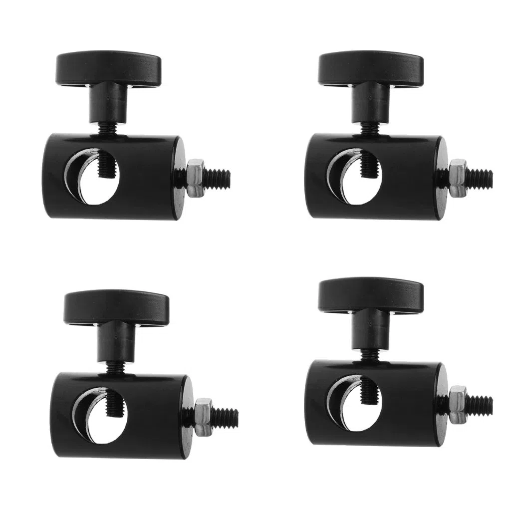 El Adaptador De 4 Paquetes Convierte El Soporte Estándar De 5/8 '' (16 Mm) Hembra A 1/4 '' - 20 Soporte De Soporte Para Soporte De Rosca