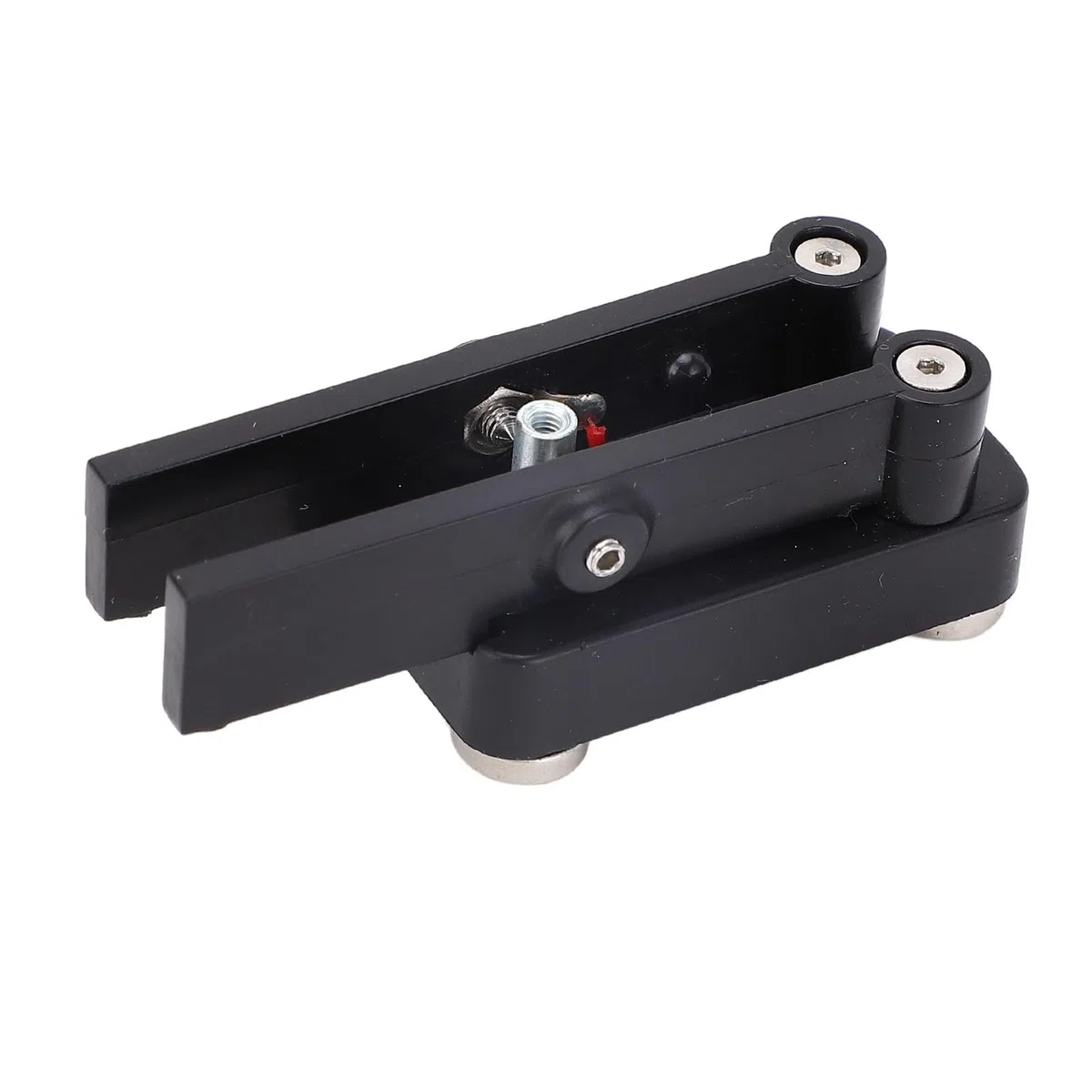 YWBL-WH Llave de Telégrafo de Doble Paleta con Base Magnética y Cable de 3,5 Mm para Práctica de Código Morse de Radioaficionado, Carcasa de ABS Portátil CW Keyer