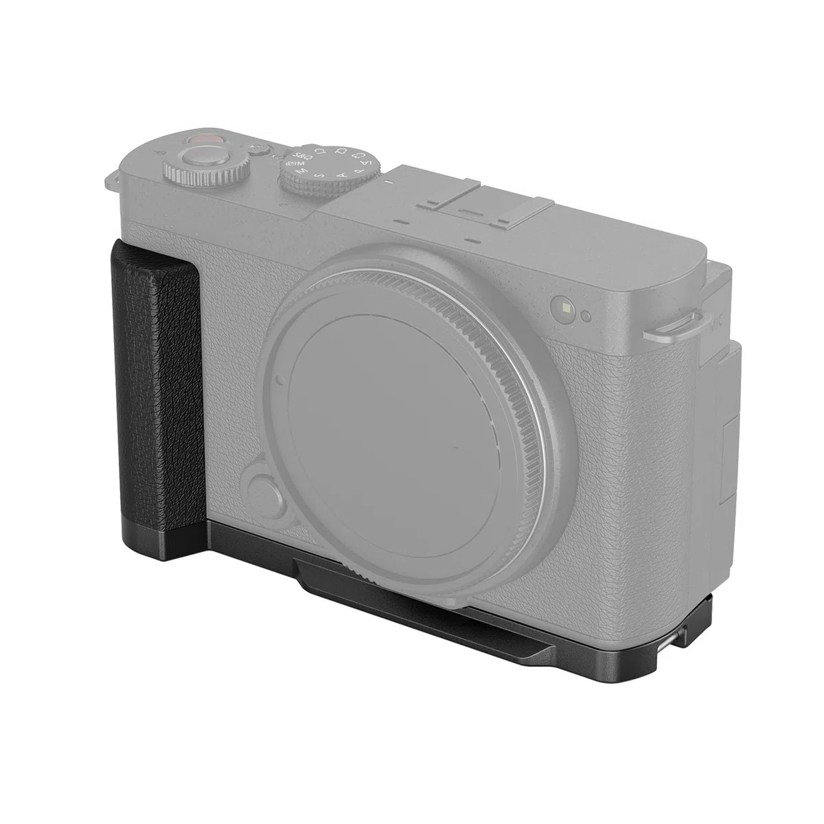 SMALLRIG Mango Forma de L para Panasonic LUMIX S9 con Agarre Ergonómico de Silicona, Placa de Liberación Rápida Incorporada para Arca - 4517