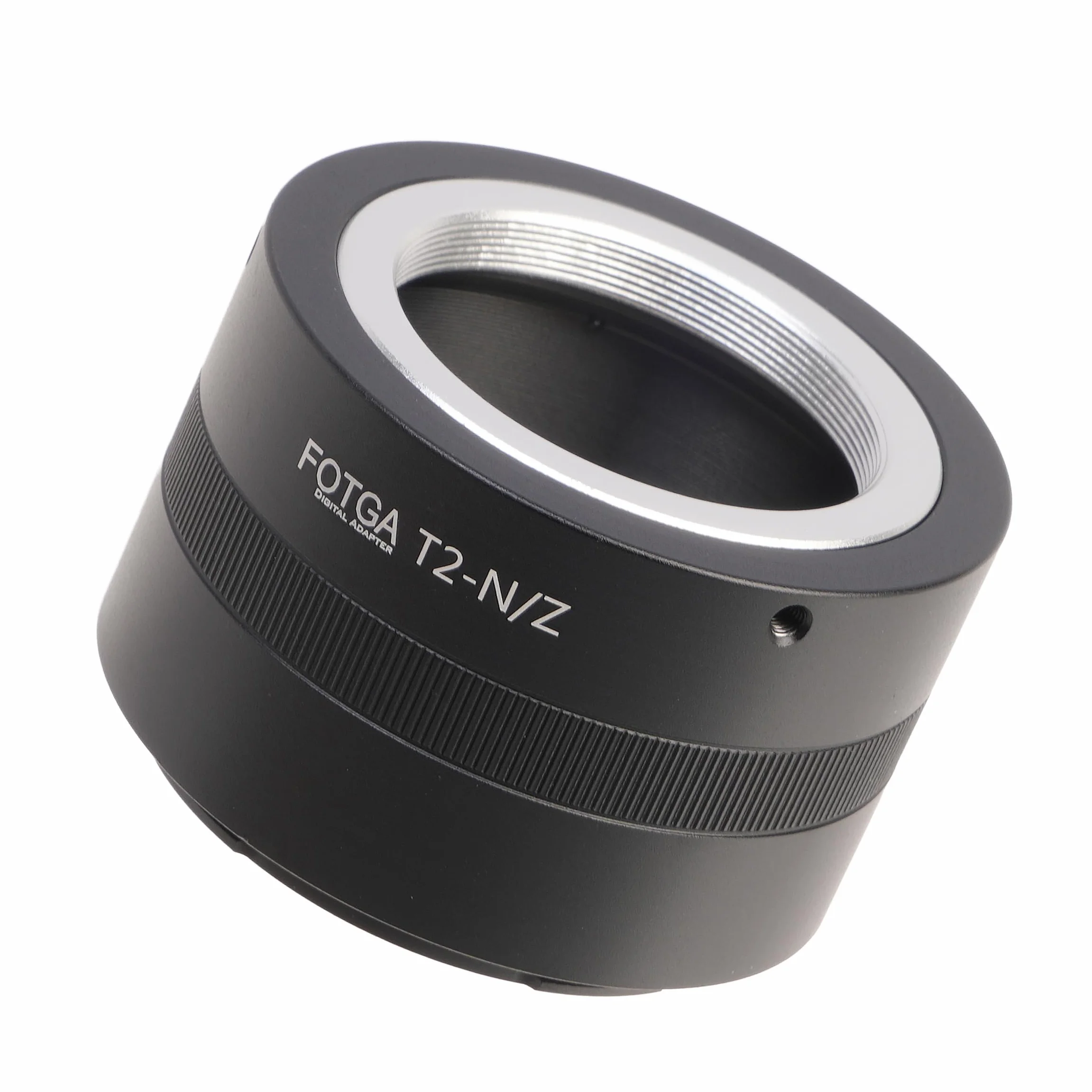 FOTGA T2-N/Z Anillo adaptador de objetivo para T2 T Mount adaptador convertidor a cámara Z-Mount compatible con Nikon Z5 Z6 Z7 Z30 Z50 Z6II Z7II Z8 Z9 Zf Zfc Full Frame cámara sin espejo