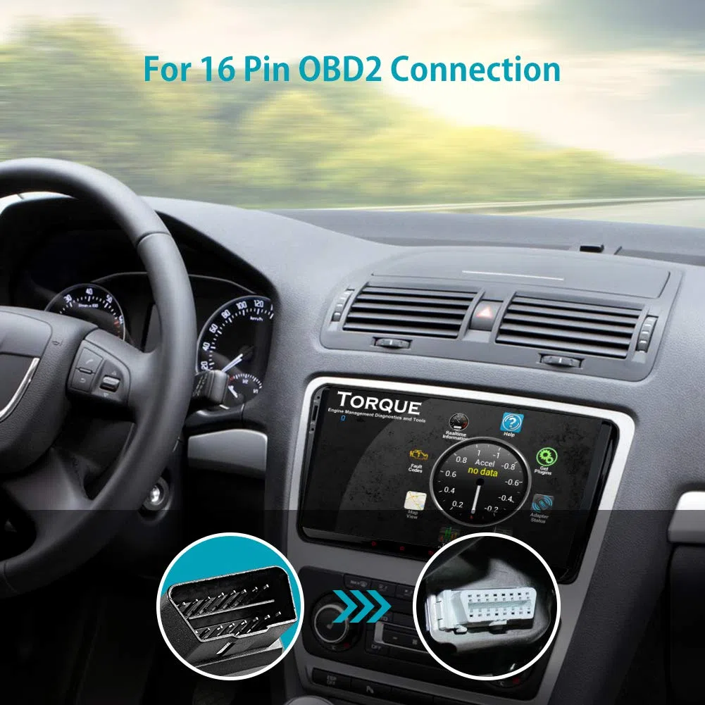 XTRONS - Herramienta Escáner Auto Diagnóstico de Coche Bluetooth OBD2 V2.2 Android OBDII Torque Especial para Xtrons TR100 TE103AP TE706PL