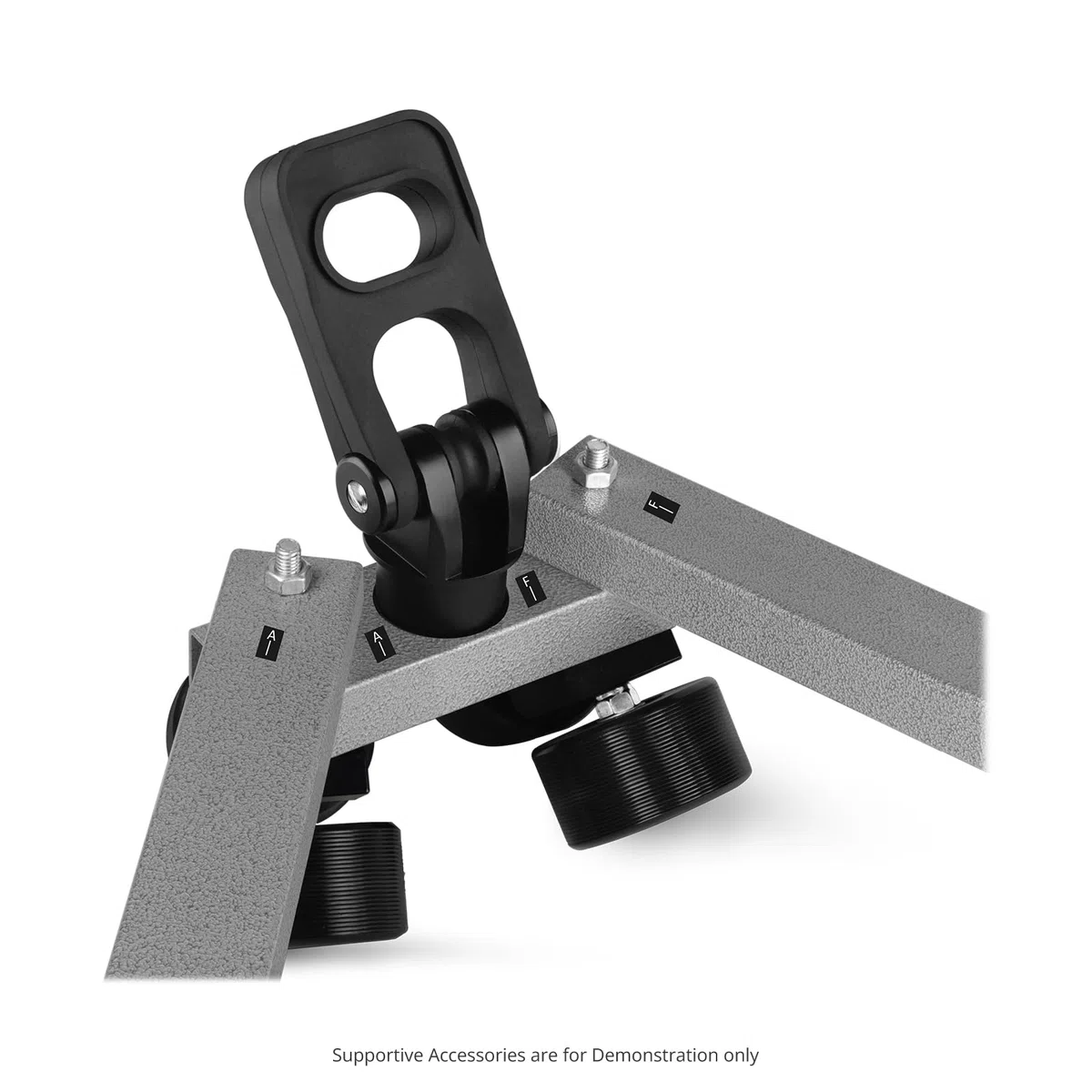 PROAIM Pie de púas Plataforma rodante Swift. Compatible con trípodes con Dos pies de púas. Carga útil de 159 kg / 350 LB (P-SPK-FT)