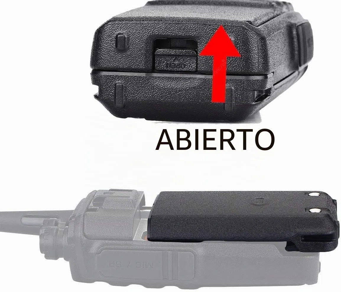 Retevis RT24 Walkie Talkie Batería Li-Ion Original 3.7V 1100mAh Compatible con Retevis RT24 Walkie Talkies (2 Piezas, Negro)