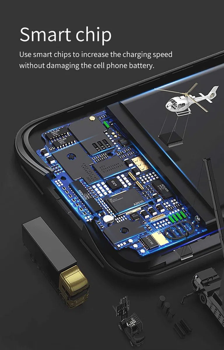ELLENNE - Smart Cover Batería para iPhone XR 6.1" Battery Case Recargable Slim Slim 6200mAh