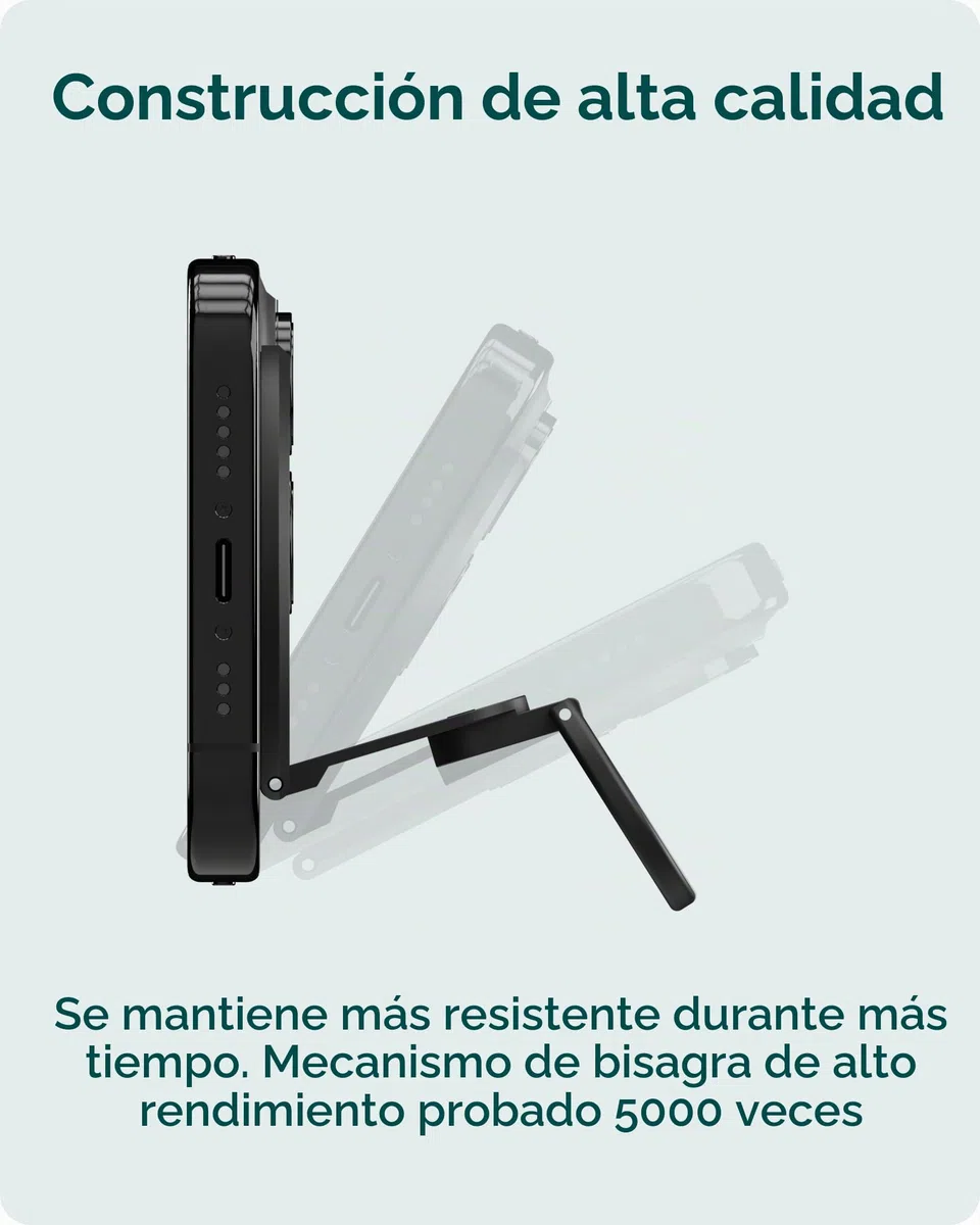 Mous Anillo Magnetico Compatible con MagSafe y Pixelsnap - Ring y Soporte Movil para iPhone 17/16/15/14, Pixel 10, S26/S25 Series