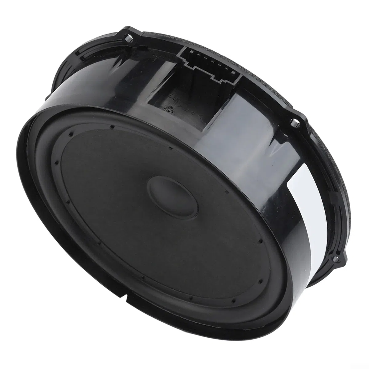 Par de altavoces de woofer ABS negro, juego de altavoces de woofer delantero 5N0035454B trasero 5N0035453C para Tiguan 2009-2016 piezas de audio interiores de repuesto (frontal)