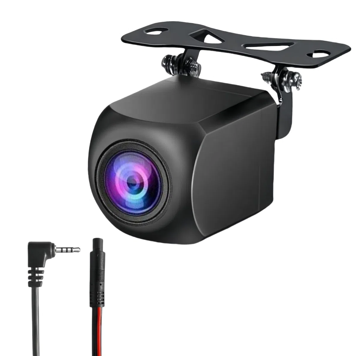 AHD 1080P 4 Pin Cámara de Visión Trasera del Coche para Carplay Portátil 2.5mm Cámara Marcha Atras para Carplay Tactile 6M Visión Nocturna Cámara de Respaldo Soporte de Imagen de Espejo