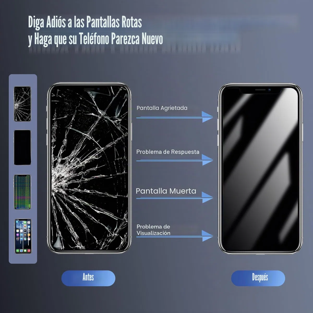 para iPhone 13 Pro MAX Sustitución de la Pantalla LCD 6,7 Pulgadas Conjunto digitalizador de Pantalla Pantalla táctil,con Herramienta de reparación del Conjunto del Bastidor
