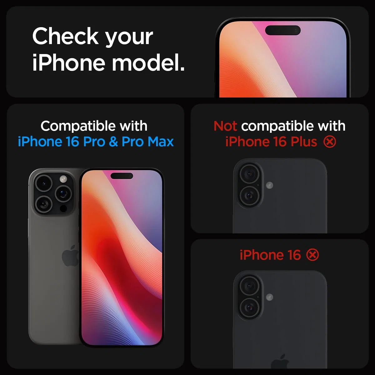 Spigen Glas.tR EZ Fit Optik Pro Protector de Cámara para iPhone 16 Pro, iPhone 16 Pro Max, 2 Unidades, Titanio natural, Protección Individual, Kit de instalación