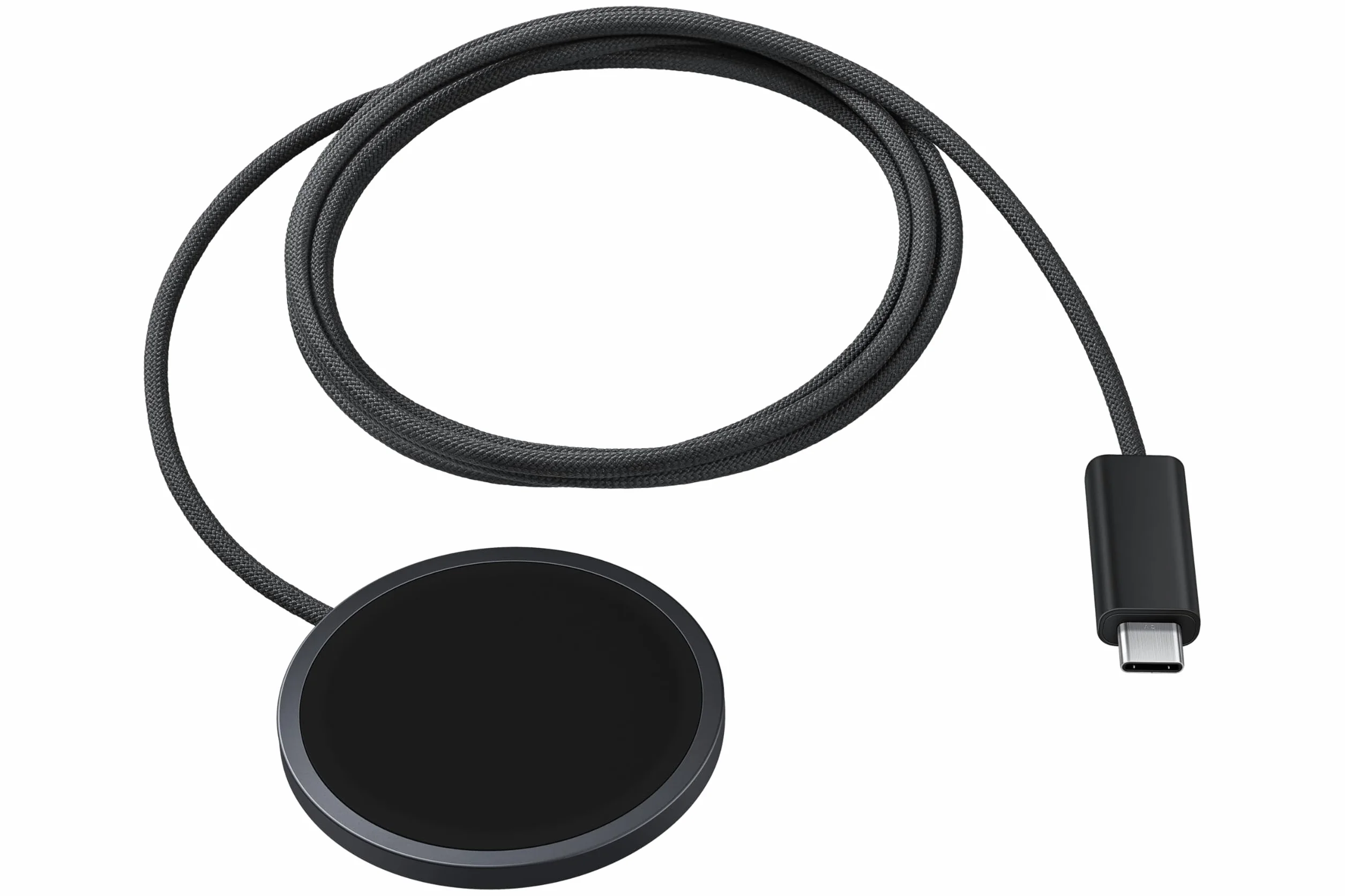 Samsung Magnet EP-P2900B - Cargador inalámbrico (25 W, Compatible con Smartphones y Cajas de Carga compatibles de Diferentes Fabricantes, Soporte Qi2), Color Negro