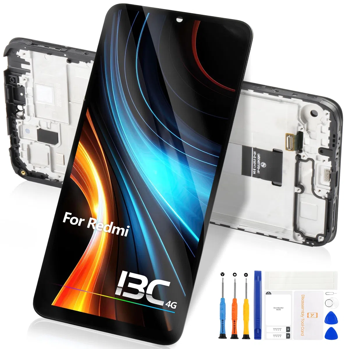 Pantalla para Xiaomi Redmi 13C LCD Display - para Redmi 13C LCD Touch Screen Digitalizador para Redmi 13C 6.74" Pantalla de repuesto 23100RN82L 23106RN0DA 23108RN04Y Cristal Montaje con Marco
