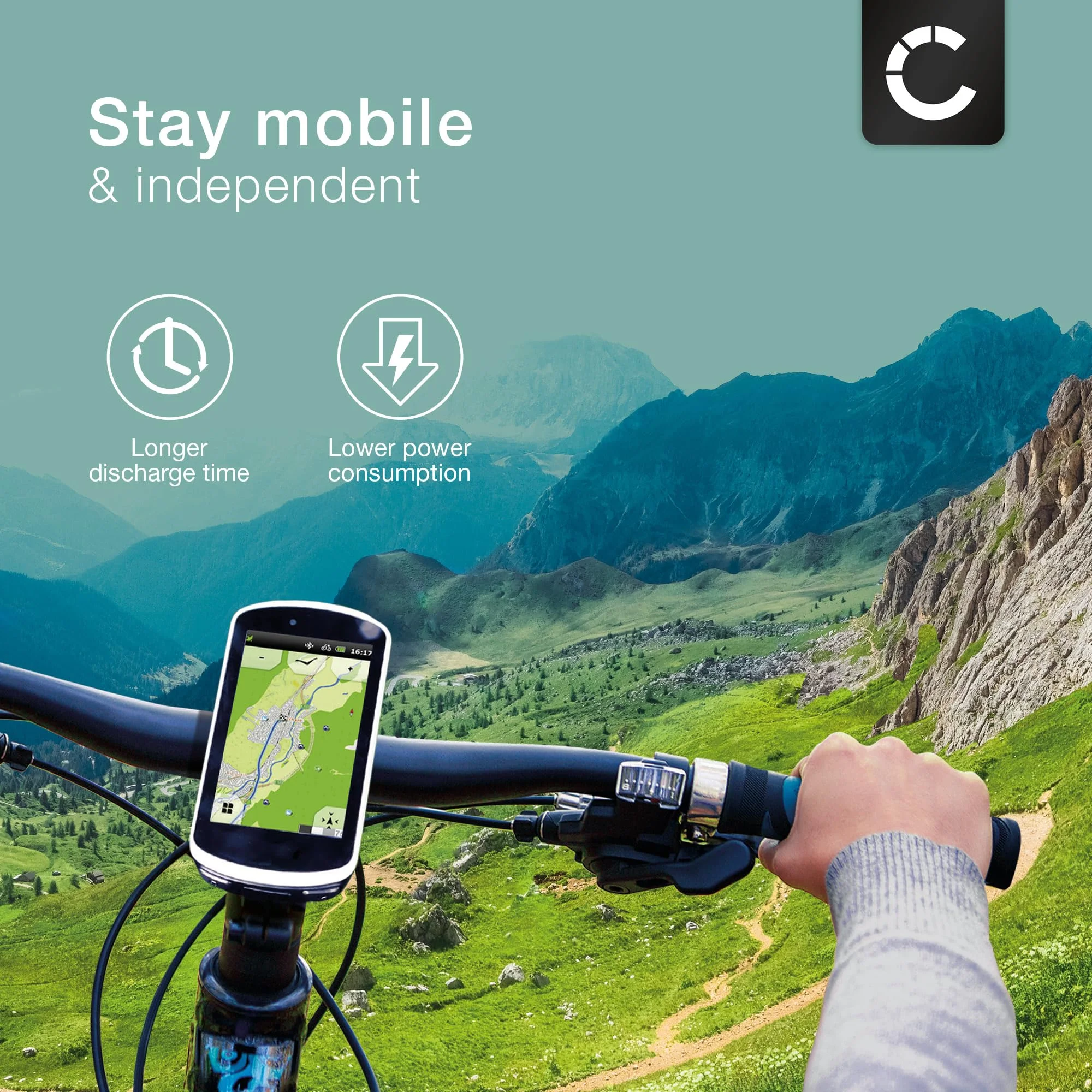 CELLONIC 1x Batería para GPS Navegación Compatible con Garmin Edge 1030, 361-00105-00 - (1950mAh, 3.8V) + Juego de Herramientas